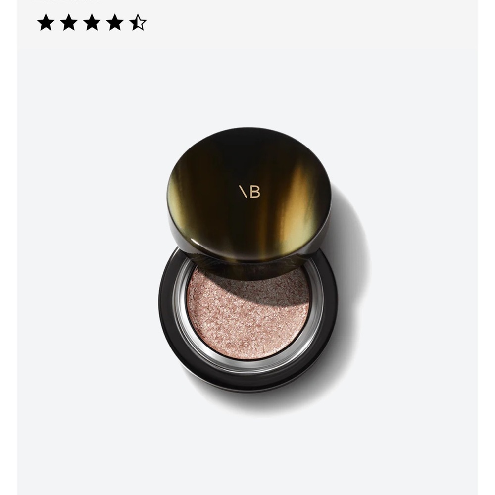 Victoria Beckham Lid Lustre in Chiffon—swatched only.